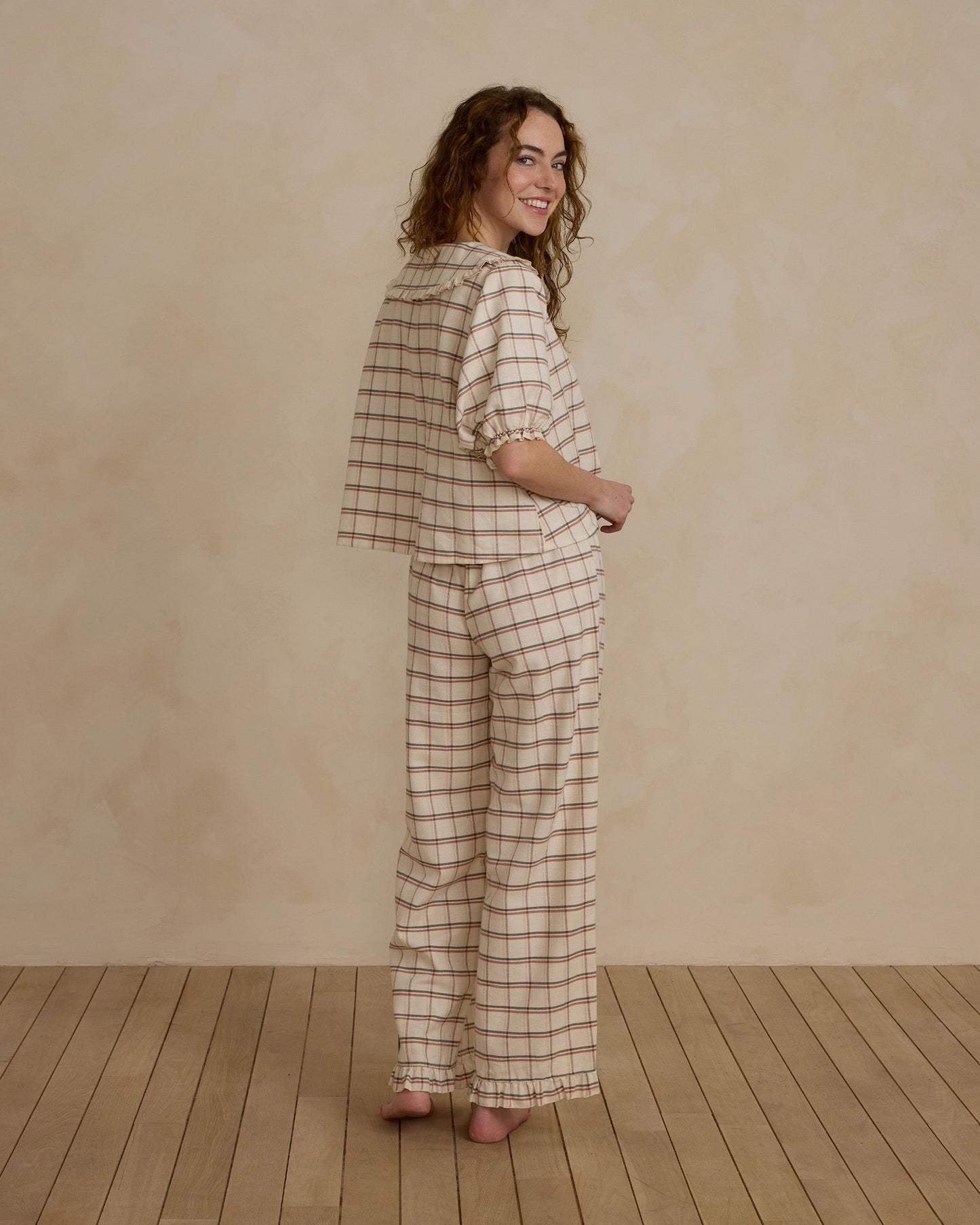 Rylee + Cru Ruffle Pajamas| Holiday Plaid