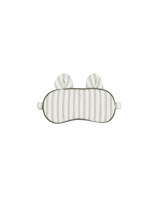 Rylee + Cru Sleep Mask | Forest Pinstripe