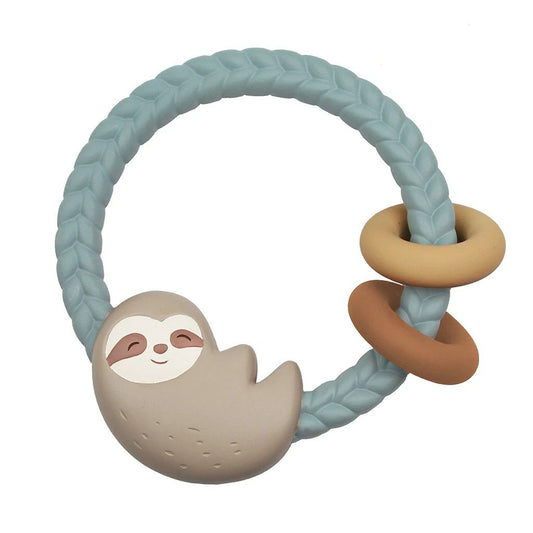 Itzy Ritzy Rattle Teether - Sloth