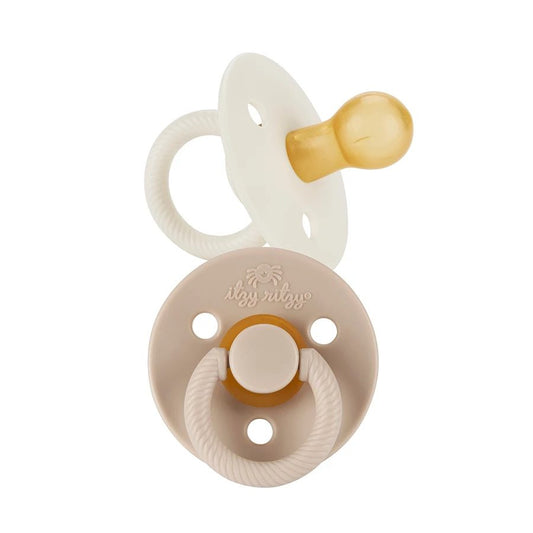 Itzy Ritzy Soother Pacifier - Neutral Natural Rubber