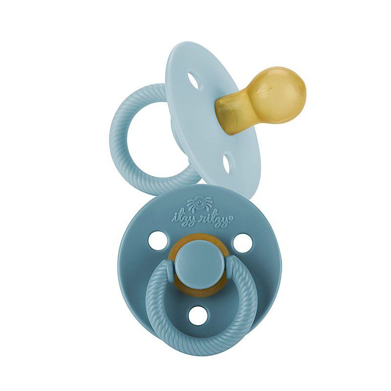 Itzy Ritzy Soother Pacifier with Natural Rubber - Blue