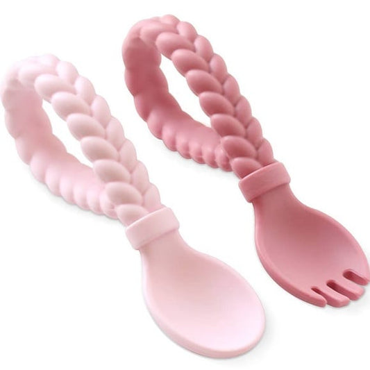 Itzy Ritzy Sweetie Spoons Pink