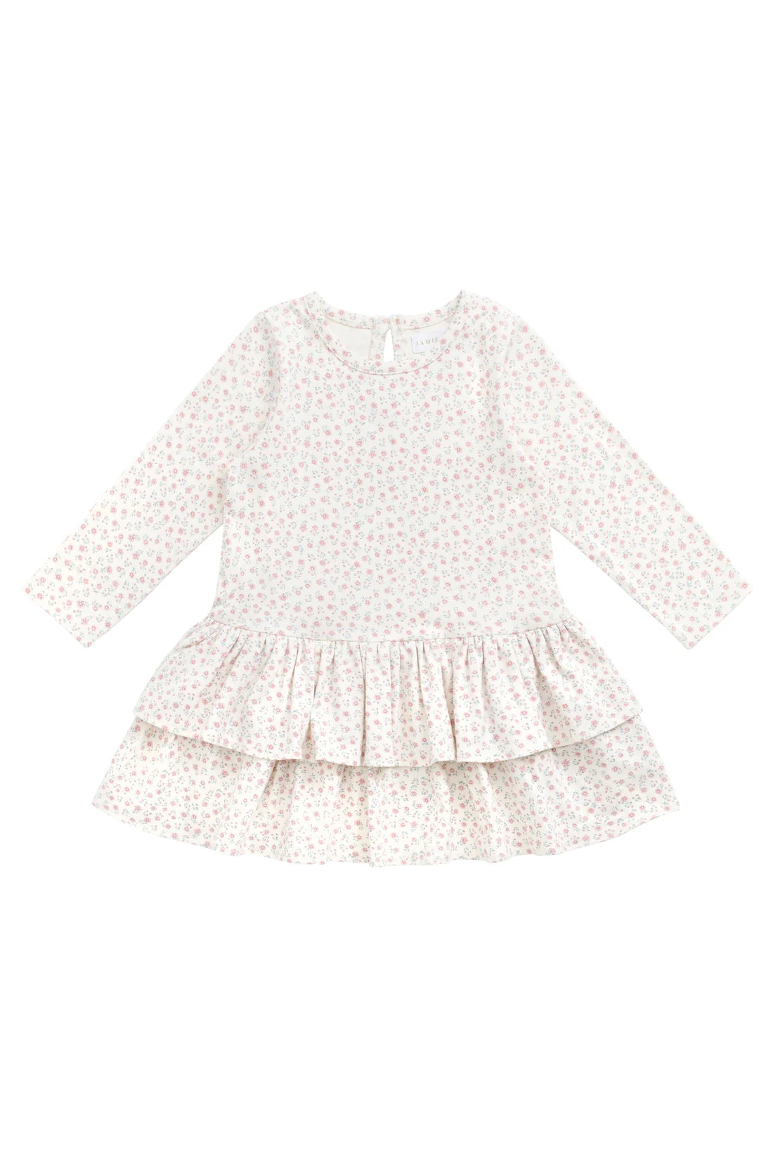 Jamie Kay Organic Cotton Fayette Dress | Posy Garden Pink
