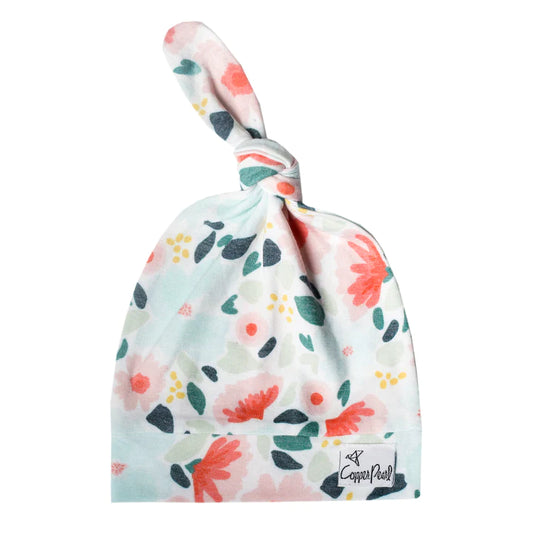 Copper Pearl Top Knot Hat | Leilani