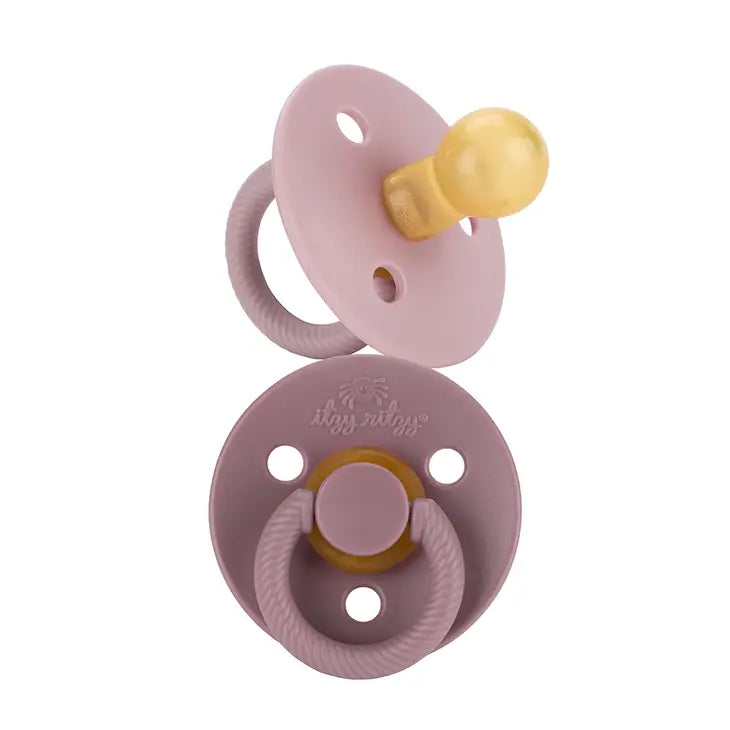 Itzy Ritzy Soother Pacifier with Natural Rubber - Lilac