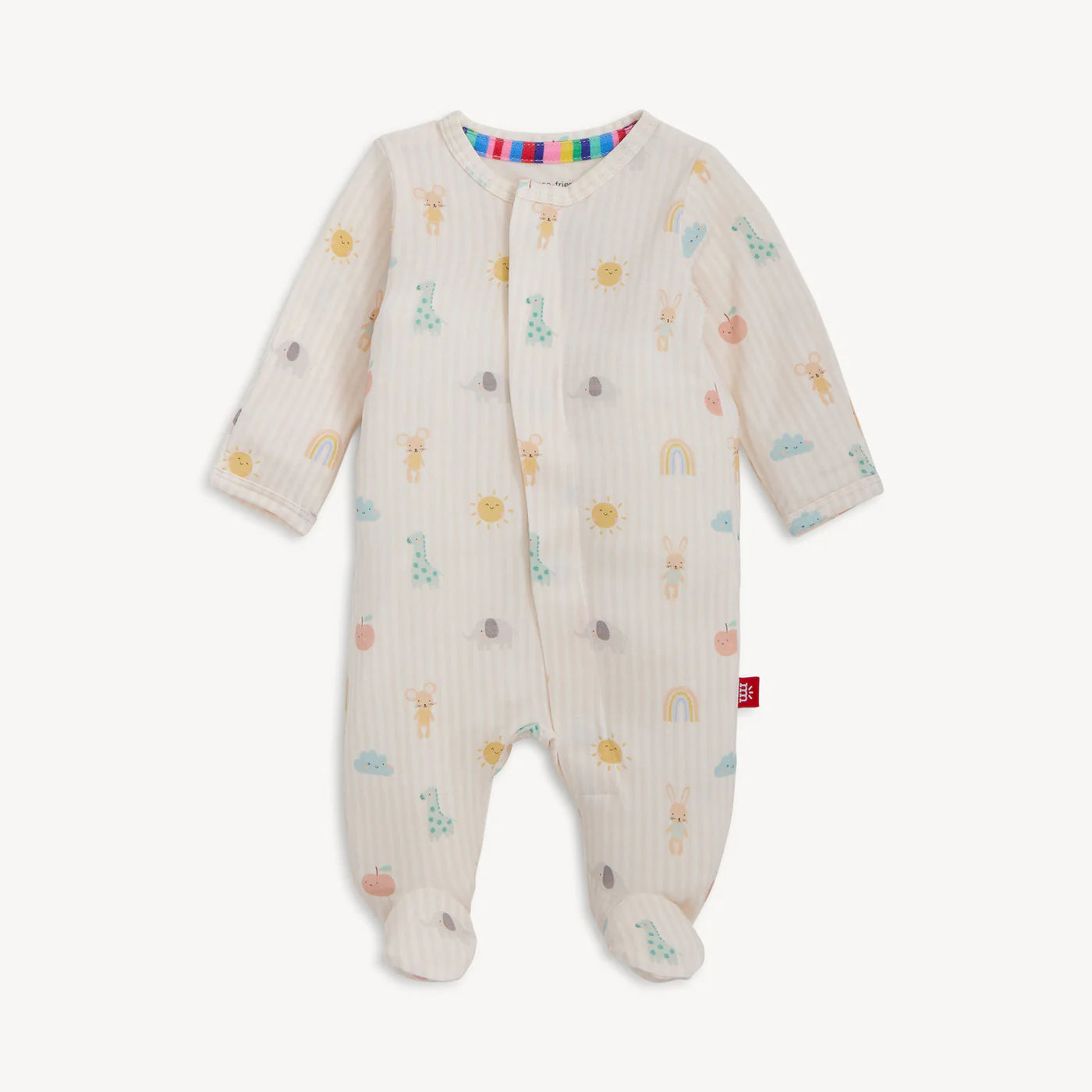 Modal Magnetic Me Footie | Lullaby Sky Pink