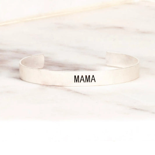 Pretty Simple Mama Silver Cuff