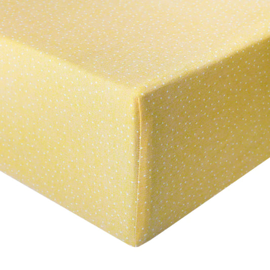 Copper Pearl Marigold Premium Knit Fitted Crib Sheet