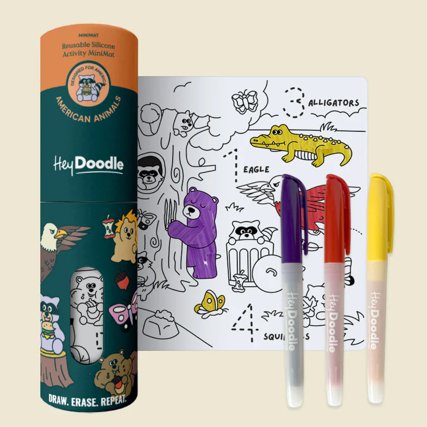 Hey Doodle Silicone Minimats