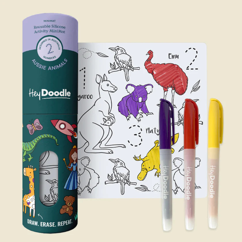 Hey Doodle Silicone Minimats