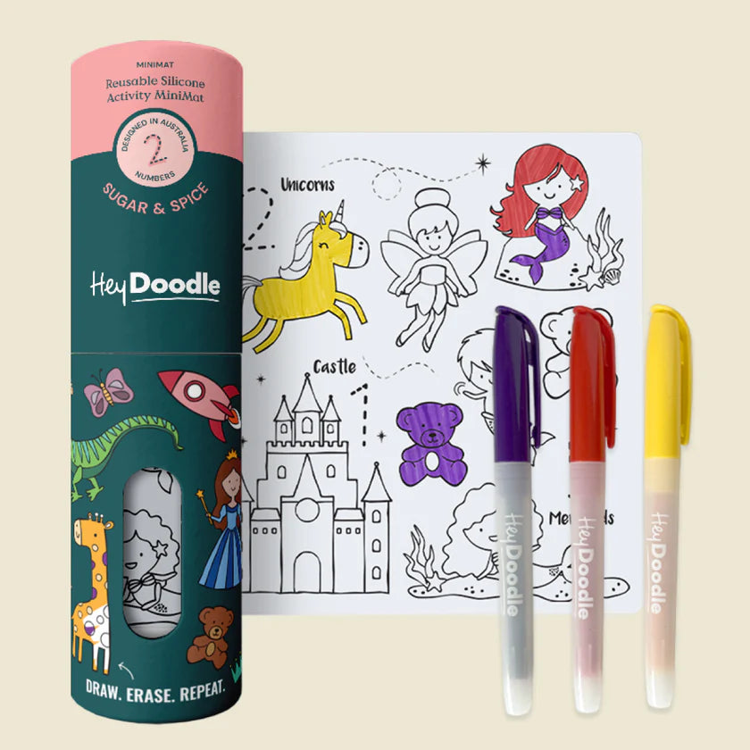 Hey Doodle Silicone Minimats