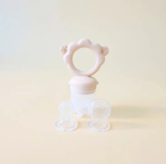 Minito & Co. Teether Fruit Feeder - Blush