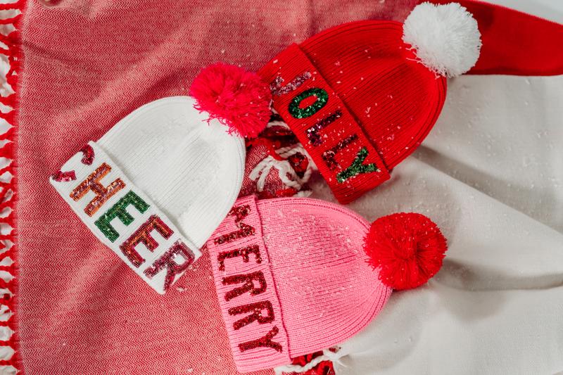 Mud Pie Holiday Beanies