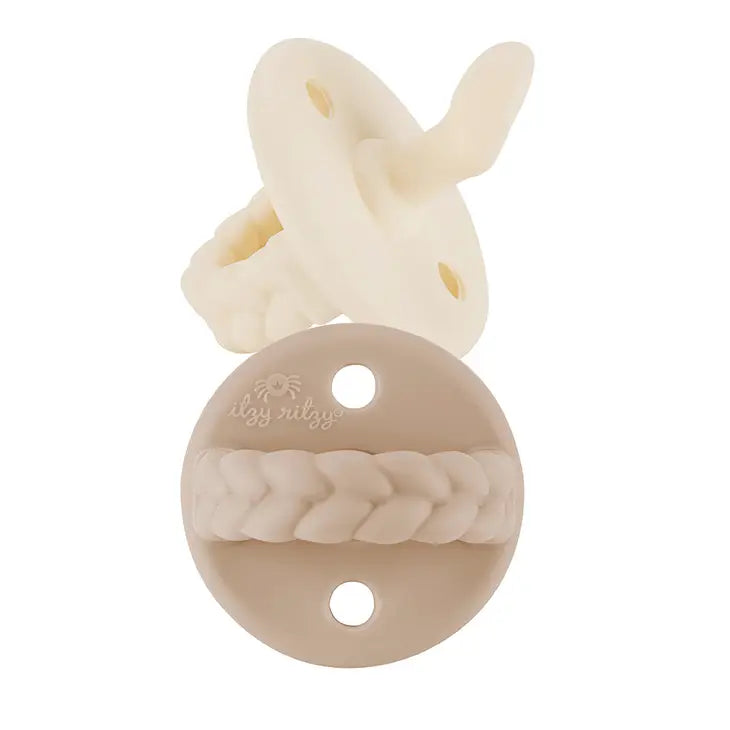 Itzy Ritzy Sweetie Soother Pacifier - Neutral 0-6 month