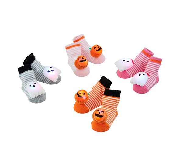 Mud Pie Halloween Light Up Socks