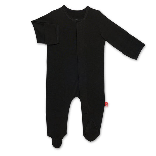Magnetic Me Onyx Jet Black Modal Footie
