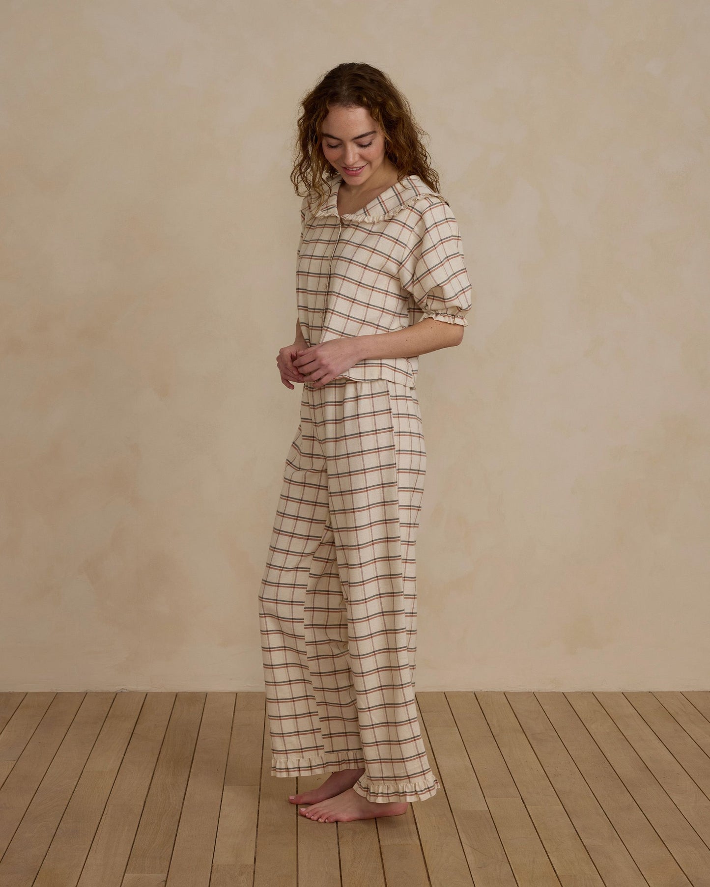 Rylee + Cru Ruffle Pajamas| Holiday Plaid