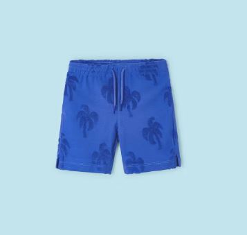 Mayoral Blue Palm Tree Outfit