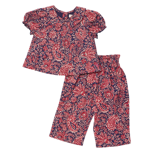Pink Chicken Girls Dawson Set | Paisley Vines