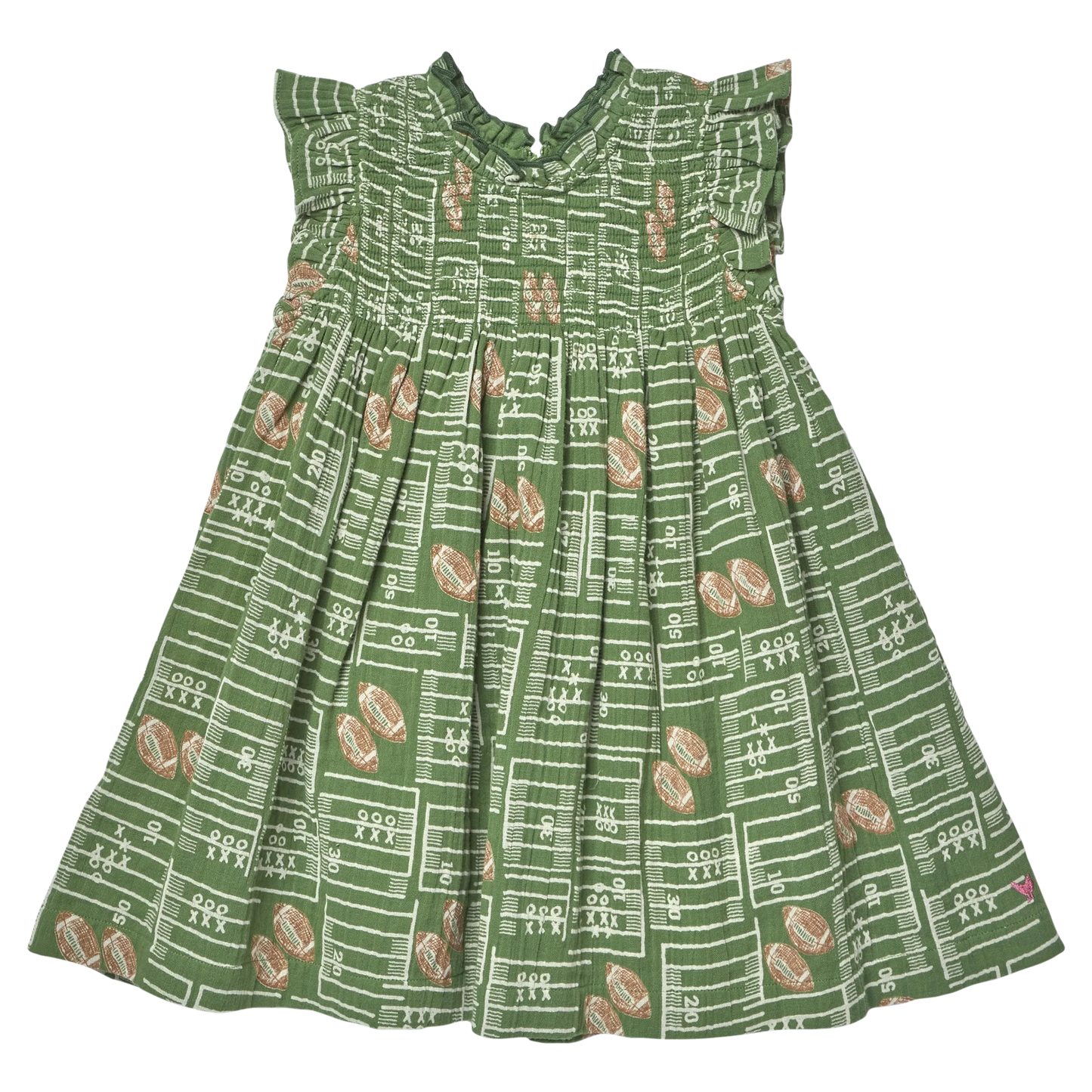 Pink Chicken Girls Stevie Dress | Football Fields