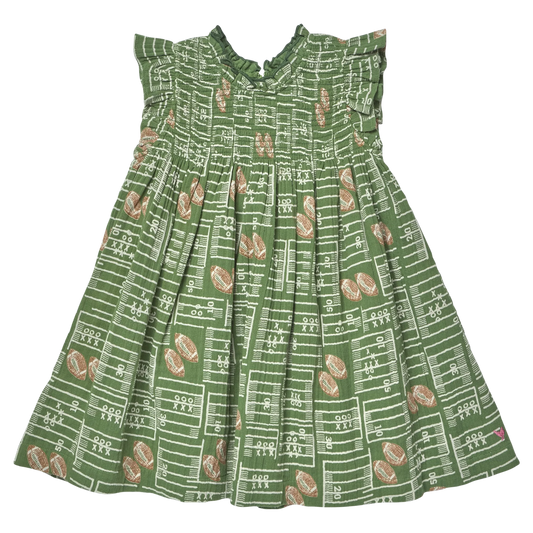 Pink Chicken Girls Stevie Dress | Football Fields