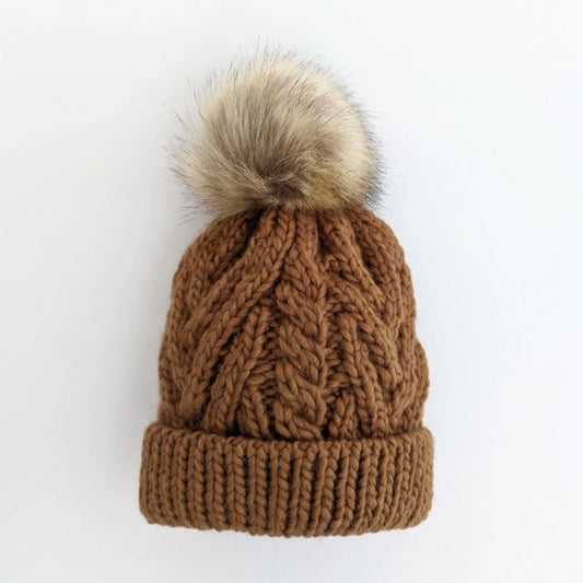 Huggalug Pop Beanie Pecan Hat