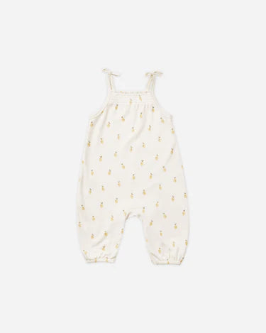 Smocked Jumpsuit || Lemons