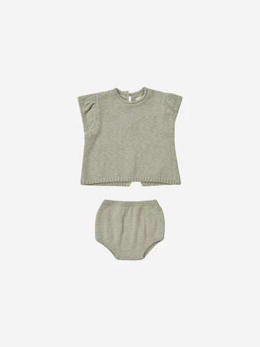 Quincy Mae Penny Knit Set | Sage