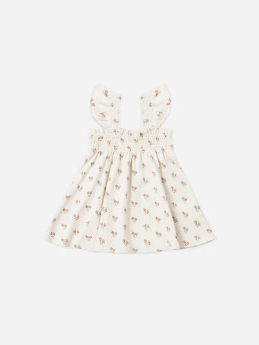 Smocked Jersey Dress || Summer Flower