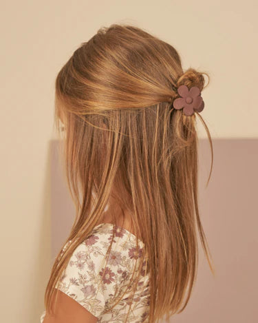 Rylee + Cru Flower Clips | Apricot, Indigo, Mulberry