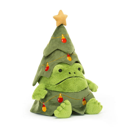 Jellycat Ricky Rain Frog Christmas Tree