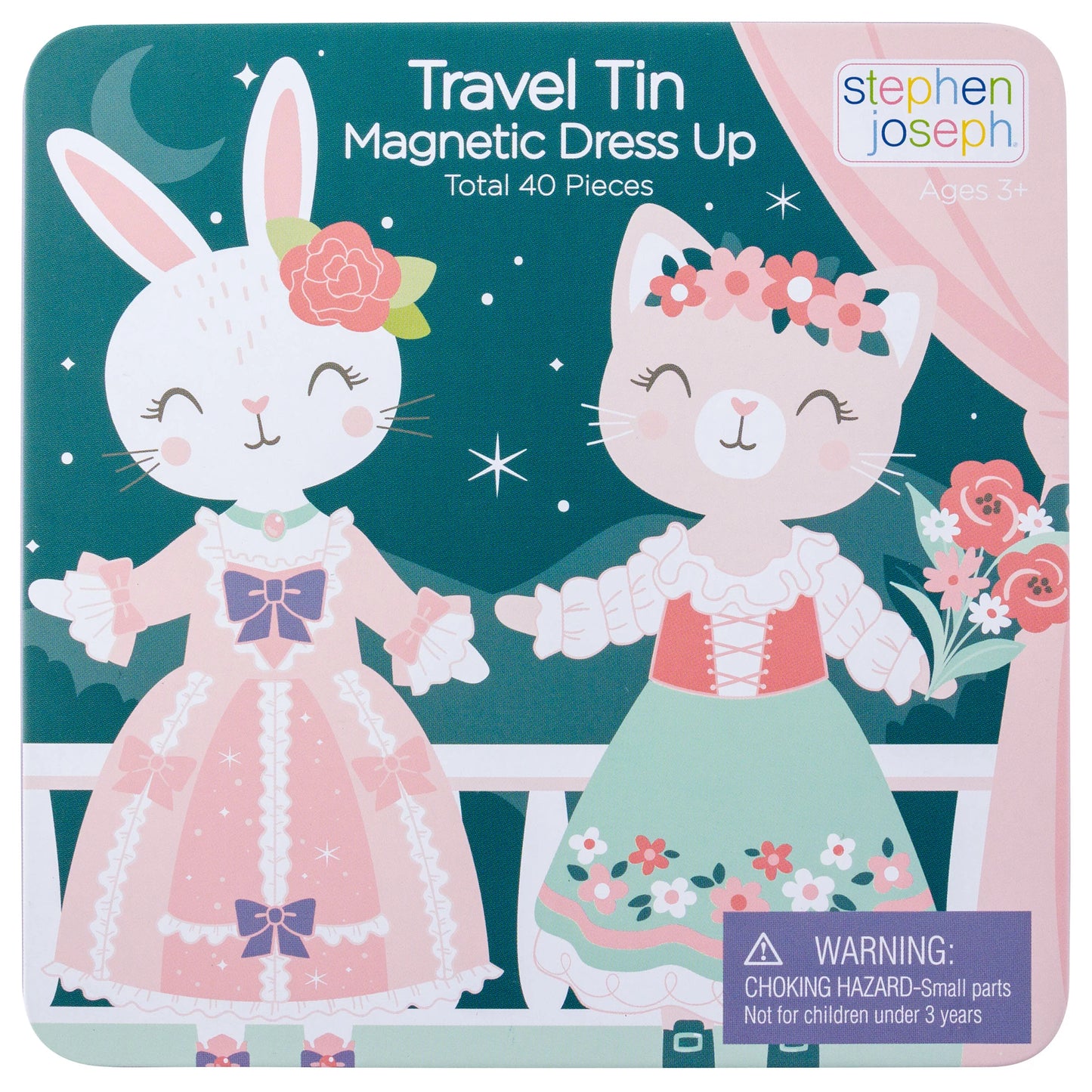 Stephen Joseph Magnetic Dress Up Travel Tin