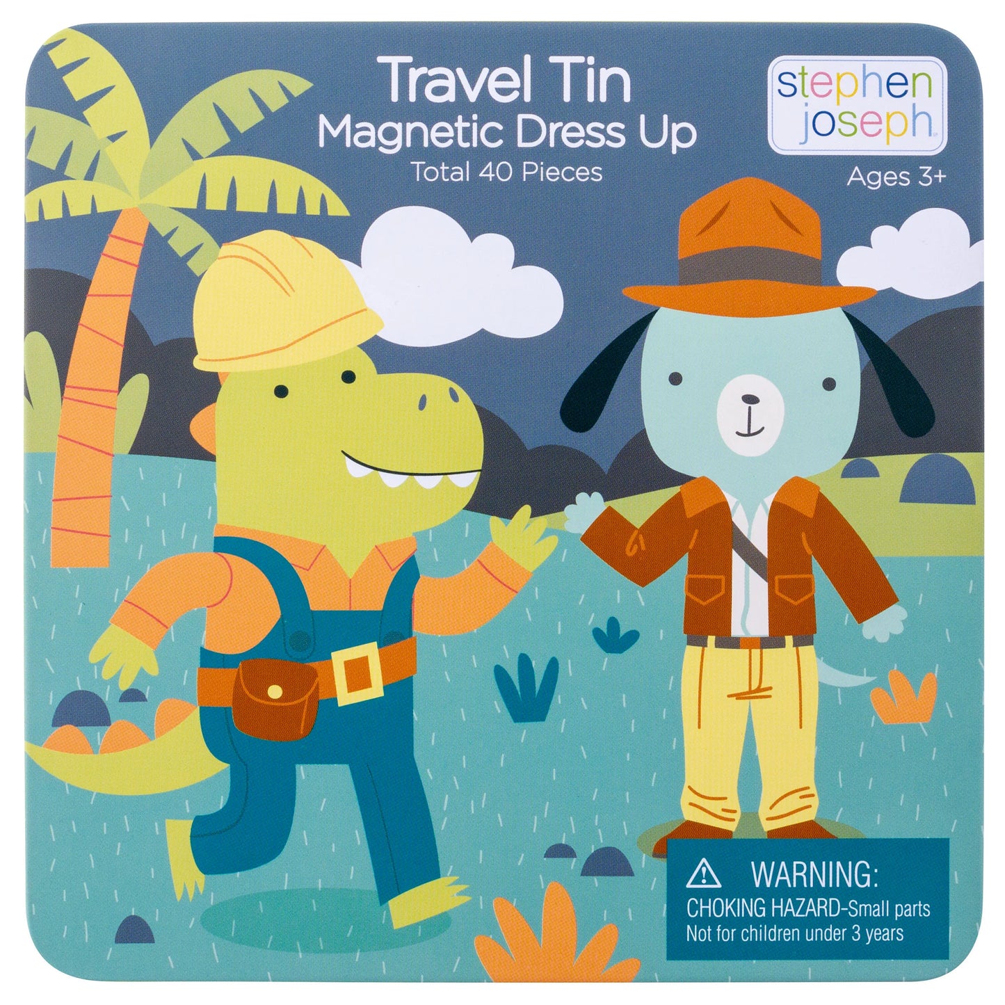 Stephen Joseph Magnetic Dress Up Travel Tin