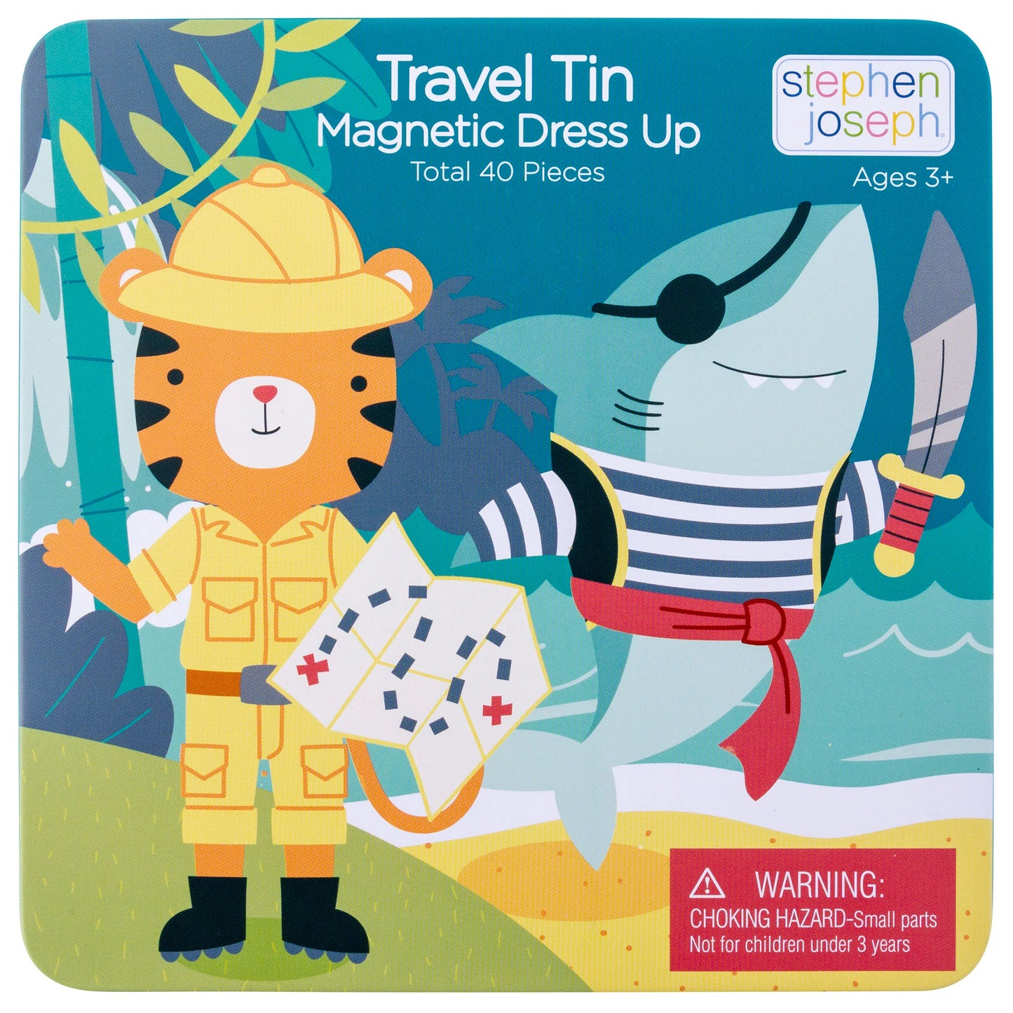 Stephen Joseph Magnetic Dress Up Travel Tin