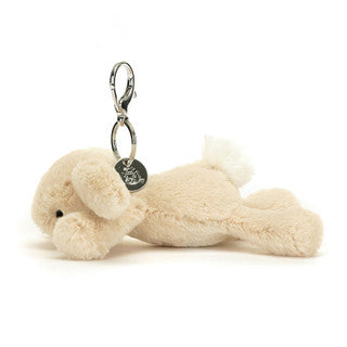 Smudge Rabbit Bag Charm- Jellycat