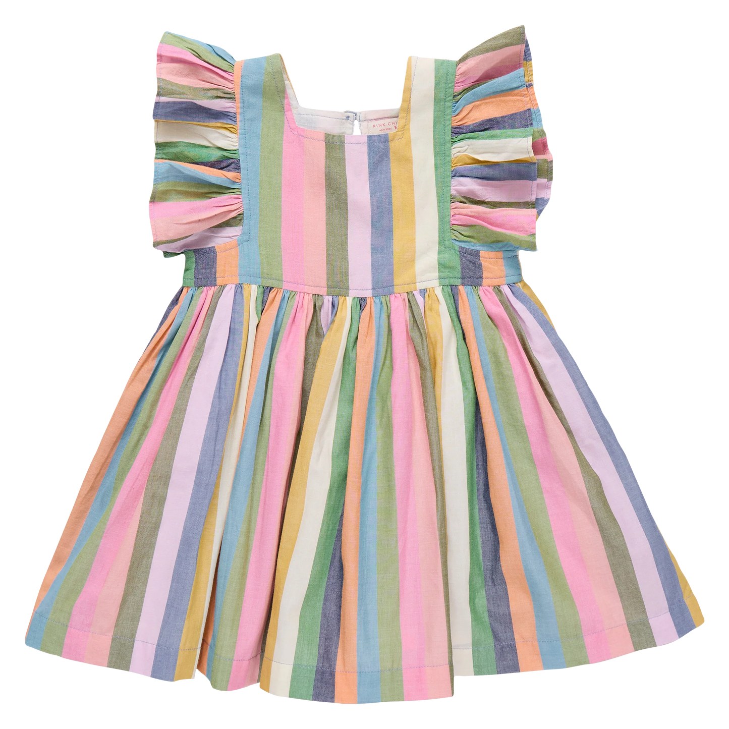 Pink Chicken Elsie Dress | Parade Stripe