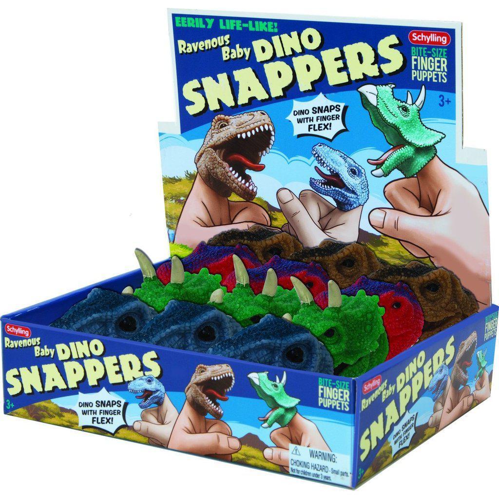 Schylling Baby Dino Snappers Finger Puppet