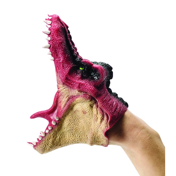 Schylling Red Dino Hand Puppet