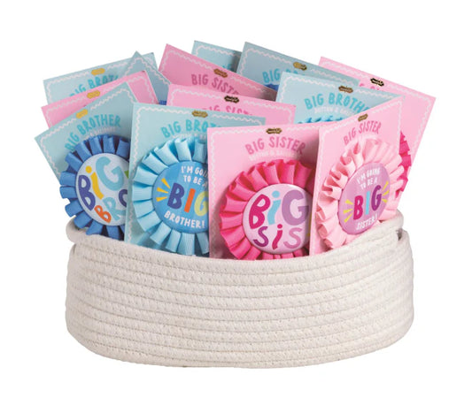 Big Sibling Button & Balloon Set