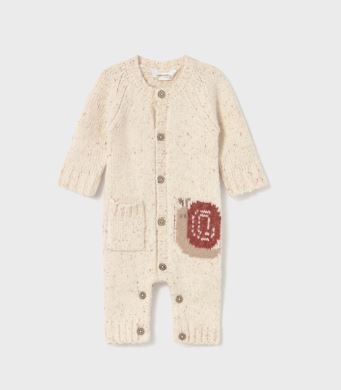Mayoral Snail Knit Romper