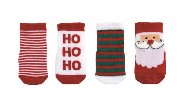 Mud Pie Christmas Sock Set