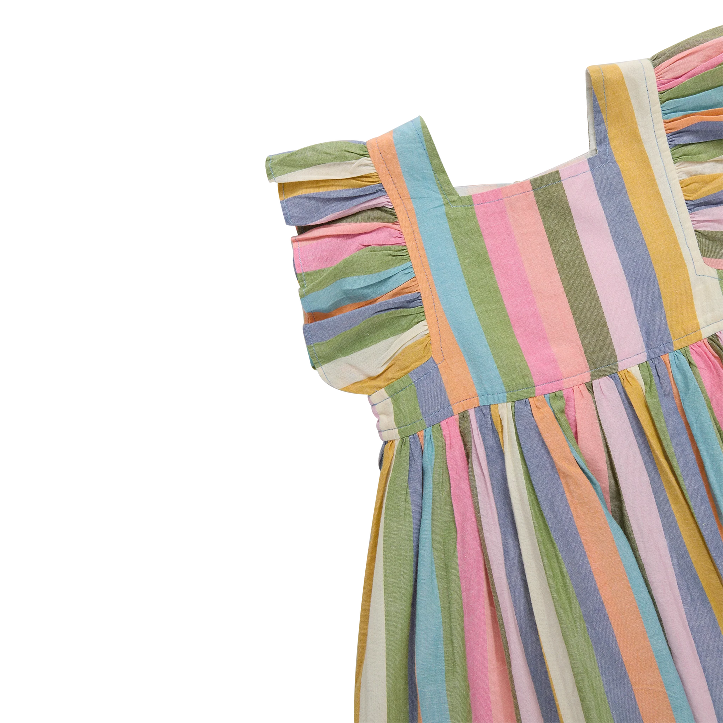 Pink Chicken Elsie Dress | Parade Stripe