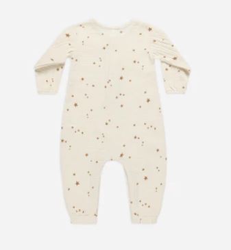 Quincy Mae Woven Long Sleeve Jumpsuit | Stars