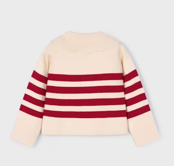 Mayoral Striped Knit Sweater