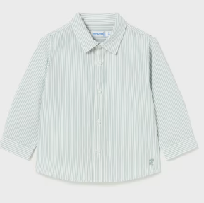 Baby Striped Shirt- Opal