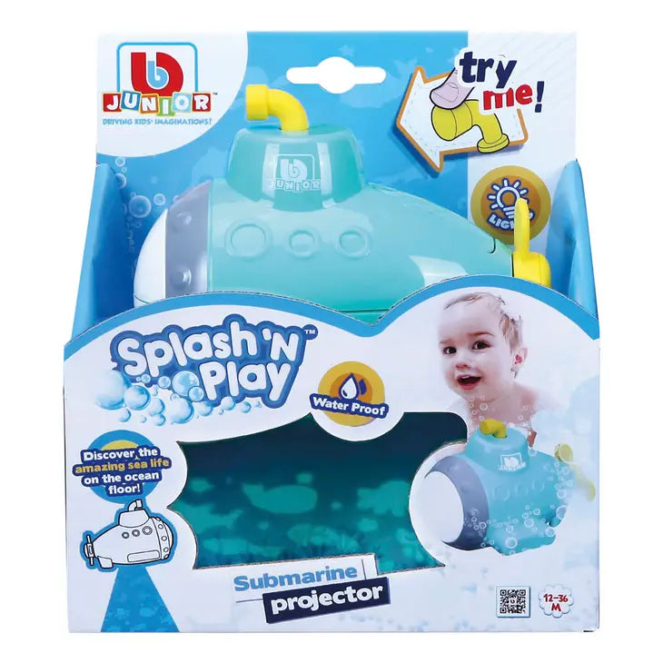 Toysmith Splash 'N Play Submarine Projector Bath Toy