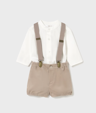 Mayoral Suspender Outfit