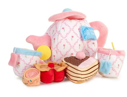 Mud Pie Plush Tea Party