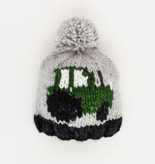 Huggalugs Tractor Knit Beanie Hat 0-6 months
