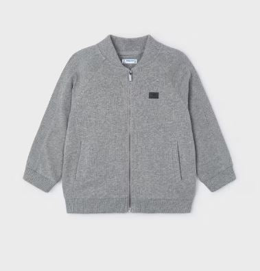 Mayoral Gray Zip Bomber